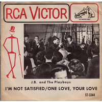 One Love, Your Love b/w I'm Not  Satisfied (picture sleeve)