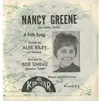 Nancy Greene b/w Rossland, B.C.