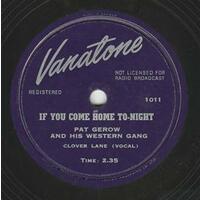 If You Come Home To-night // Ellie Mae