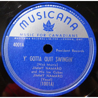 Y' Gotta Quit Swingin' // We Could Make Such Beautiful Music