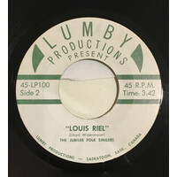 I Walk In The Evening Sun b/w Louis Riel