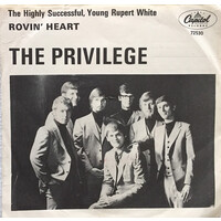 The Highly, Successful, Young, Rupert White b/w Rovin' Heart (Picture Sleeve)
