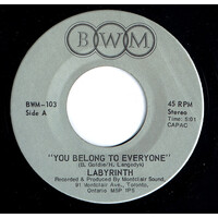You Belong To Everyone b/w School Boy