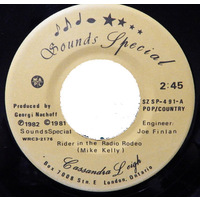 Rider in the Radio Rodeo b/w If You Need Me