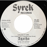 Called it Off b/w Meet You On the Other Side