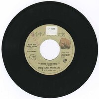 White Christmas b/w Right On Baby