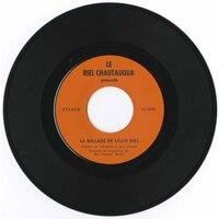 La ballade de Louis Riel b/w The Ballad of Louis Riel