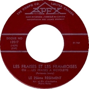 Les fraises et les framboises ou... les fraises à bicyclette b/w Chin chin