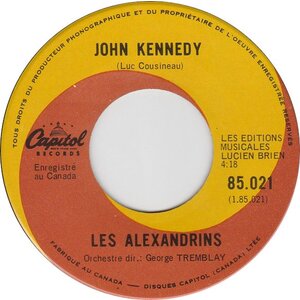 John Kennedy b/w C'était