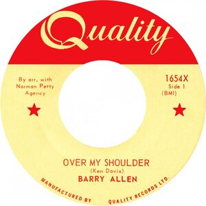 Over My Shoulder b/w Flame of Love