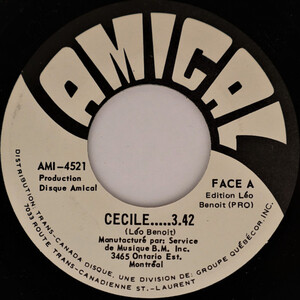 Cecile b/w Pour Batir ma vie