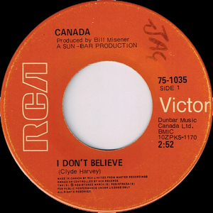 I Don't Believe b/w Coochy Coo