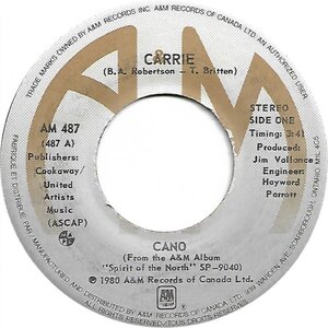 Carrie b/w Spirit of the North