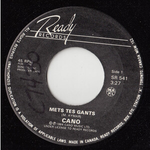 Mets Tes Gants b/w Lac Du Corbeau Noir