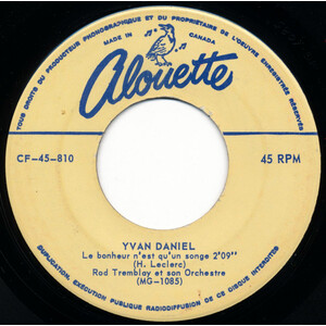 Oh! non! b/w Le Bonheur n'est qu'un Songe