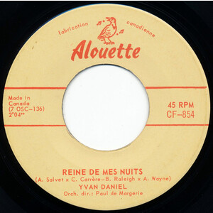 Sainte Marie b/w Reine de Mes Nuits