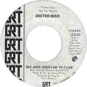 One More Mountain to Climb b/w One More Mountain to Climb (promo)