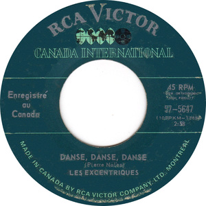  Danse, Danse, Danse b/w Aide-Moi Chérie (Help Me Rhonda)