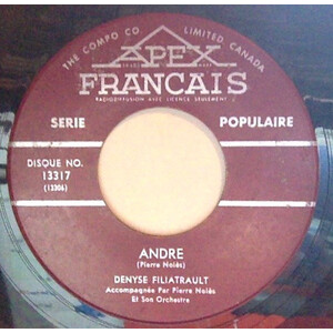 Dans tes bras b/w André