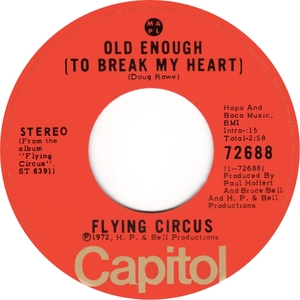 Old Enough (To Break My Heart) b/w Train Ride