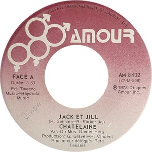 Jack et Jill b/w Jack et Jill (Instrumental) 