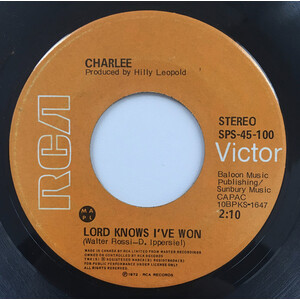 Lord Knows I`ve Won b/w Wizard