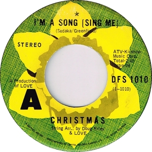 I'm A Song (Sing Me) (Neil Sedaka) b/w A Part Of Our Heritage