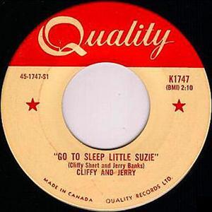 Go To Sleep Little Suzie b/w First Time I Met You