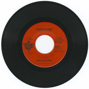 Looking at a Baby b/w Old Man