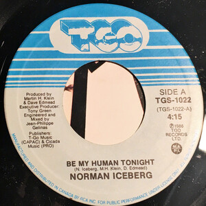Be My Human Tonight b/w Be My Human Tonight (instrumental)