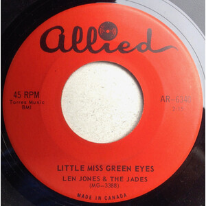 Little Miss Green Eyes b/w Baby Angel