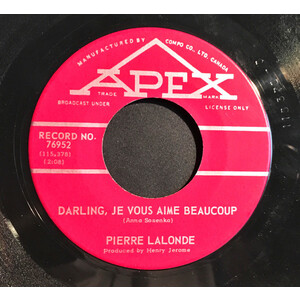Darling Je Vous Aime Beaucoup b/w Forever
