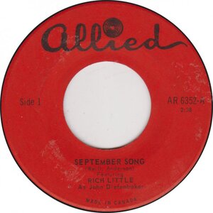 September Song b/w The Tragedy Of Macdief