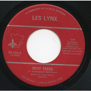 Petit Frère  b/w Toujours Seul