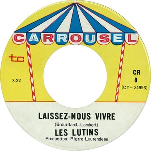 Laissez-nous Vivre b/w Dany