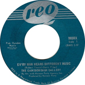 Ev'ry Man Hears Different Music b/w I Think I'll Catch A Bus (And Go Back Home)