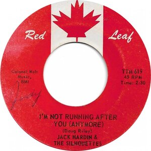 I'm Not Running After You (Anymore) b/w I Will Never Turn My Back to You