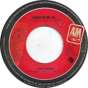 Always On The Line b/w Living It Up