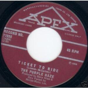 I Don't Live Today b/w Ticket to Ride