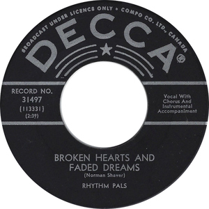 Broken Hearts and Broken Dreams b/w On a Gypsy Caravan