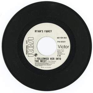 I Followed Her Into the West b/w Reels (promo)