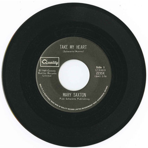 Take My Heart b/w Sad Eyes (re-issue)