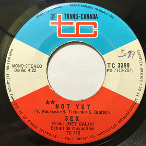 Not Yet b/w Come, Wake Up