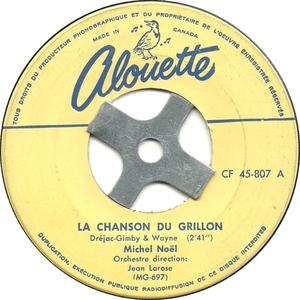 La Chanson du Grillon b/w Désirée