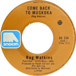 Come Back to Muskoka b/w Let's Have October Back Again