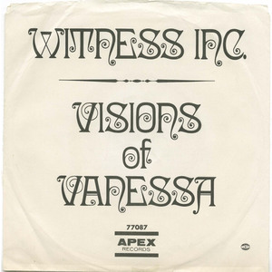 Visions of Vanessa b/w Another Side Of Her (picture sleeve)