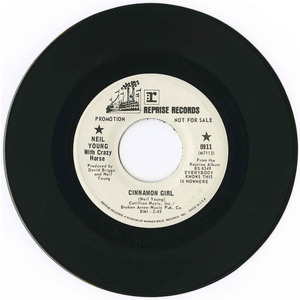 Cinnamon Girl b/w Sugar Mountain (promo)