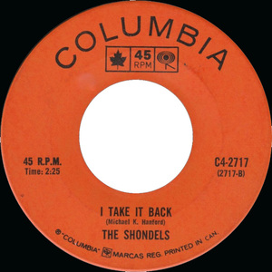 I Take It Back b/w World of Today