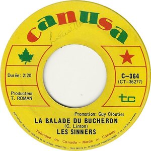 La Balade du Bûcheron b/w Les Hippies du Quartier