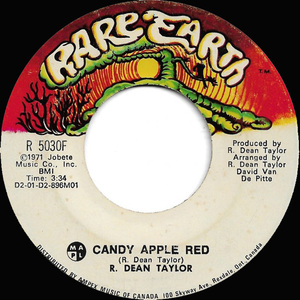 Candy Apple Red b/w Woman Alive